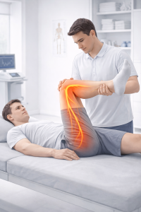 valoración fisioterapéutica para síntomas de la ciática