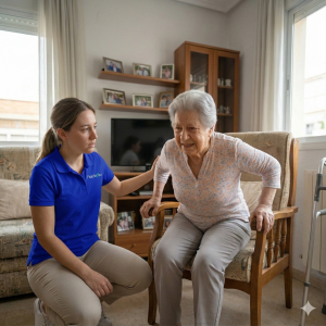 Pérdida de fuerza en las piernas en adultos mayores en Valencia
