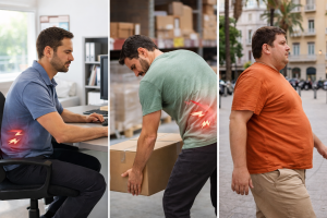 Principales factores de riesgo de dolor lumbar relacionados con trabajo y estilo de vida