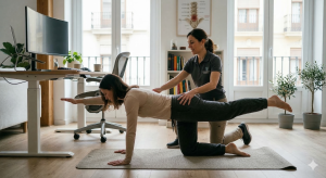 Ejercicios terapéuticos para mejorar el dolor lumbar